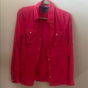 Tommy Hilfiger Pink Button-Up Shirt